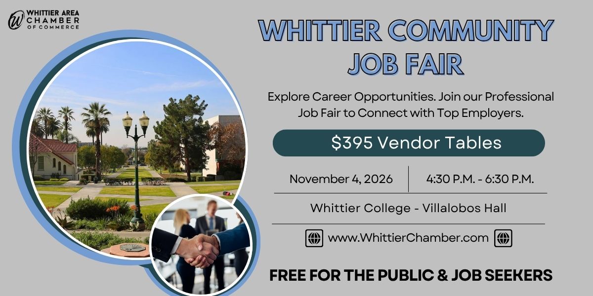 Job Fair November 2026 Community Calendar Ad