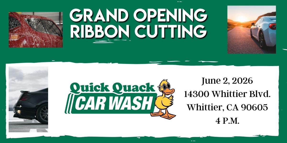 Ribbon Cutting Ceremony @ Quick Quack Car Wash