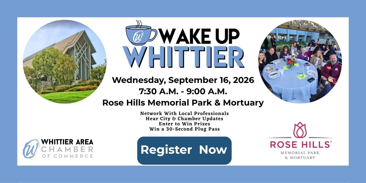 Wake Up Whittier September 2026
