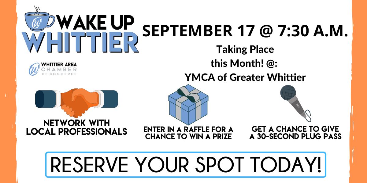 Wake Up Whittier September 2025